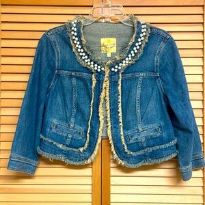 Denim jacket by Princess Vera Wang